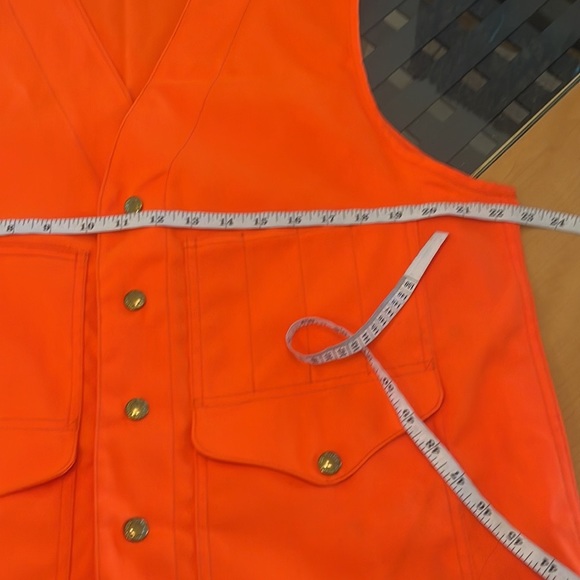 Filson orange safety hunting vest size 42 - Picture 6 of 7